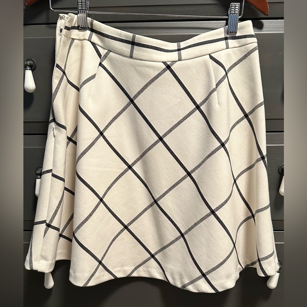 LOFT Ivory and Charcoal Apparel